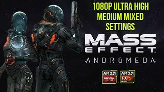 Mass Effect Andromeda : 1080p FPS Test R9 280X FX 8350