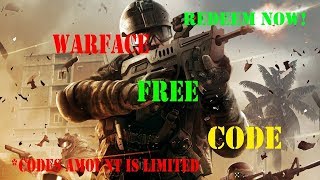 Warface - Free Code For A Lot Of Items - Vip / Smokes / Weapons - Follow The Steps!