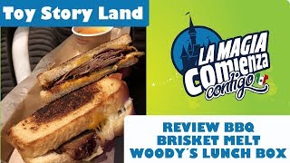 REVIEW BBQ BRISKET MELT - TOY STORY LAND