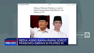 Media Asing Ramai-ramai Sorot Prabowo-Gibran di Pilpres RI