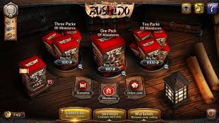 Warbands Bushido: Unboxing 50 boosters