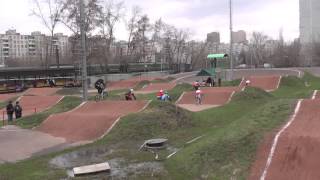 BMX Открытие сезона Москва  - 1 полуфинал 15-16 лет