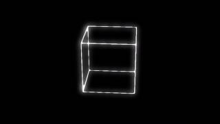 Футаж / Footage 3d cube