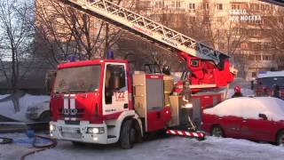 ЛИКВИДАЦИЯ ПОЖАРА В ГОСТИНИЦЕ НА ЯРОСЛАВСКОМ ШОССЕ
