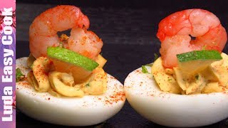 ОРИГИНАЛЬНАЯ ЗАКУСКА К НОВОМУ ГОДУ ФАРШИРОВАННЫЕ ЯЙЦА | DEVILED EGGS New Year's recipes
