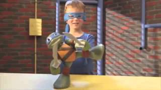 МегаФигурка серии МАЛЫШИ ЧЕРЕПАШКИ-НИНДЗЯ - Лео  (Half Shell Heroes Mega Mutant Leo )