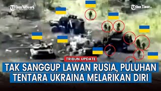 Deretan Kendaraan Militer NATO Rusak Parah Setelah Dihantam Rudal Rusia di Novodarovka