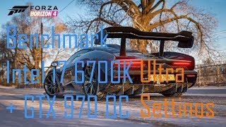 Forza Horizon 4 (PC) Benchmark | GTX 970 OC + Intel i7 6700K (Ultra Settings)