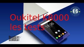 Oukitel K8000 les tests. Un peu cher, mais quelle batterie!!