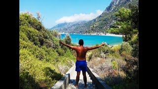 Hiking to Small & Big Seitani Beach,Samos,Greece