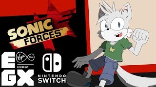 EGX 2017: Sonic Forces (Switch) Gameplay! (Remastered Audio)