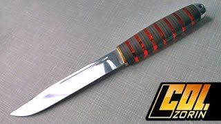 Финка с наборной ручкой, из лезвия "Коваль" 65х13
