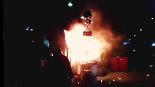 Molten Iron Pouring from Furnace to Ladle