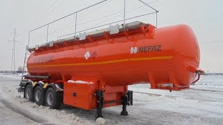 Полуприцеп-цистерна НЕФАЗ 96896-0210430 стальной бензовоз 30 м3