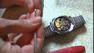 1970's Accutron Watch Battery Replacement