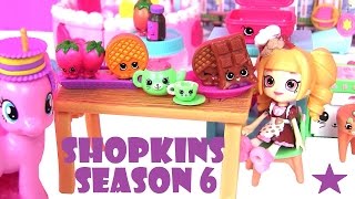 Май Литл Пони Мультик! ВАФЕЛЬНИЦА ДЛЯ ПИНКИ ПАЙ! Шопкинс Игрушки на Русском Мультик! 6 СЕЗОН ШОПКИНС