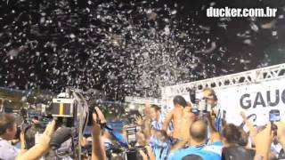 GRÊMIO x Caxias - Grêmio campeão 1º turno - Última cobrança de penalti e comemoração
