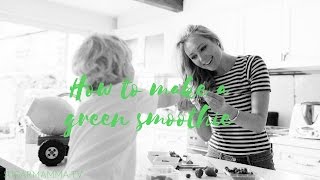 How To Make A Yummy Green Smoothie! || SugarMamma.TV