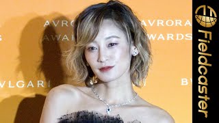 西山茉希、ドットのチュールドレスに金髪で遊び心を加えて。「BVLGARI AVRORA AWARDS 2021」ゴールデンカーペットセレモニー #Shorts