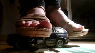 Giantess crush bug car #2