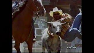 Steer Wrestling - Calgary Rodeo - 2001 - Part1