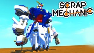 РОБОТ КОТОРЫЙ УМЕЕТ ЛЕТАТЬ ( ОБЗОР ПОСТРОЕК ) I SCRAP MECHANIC #2