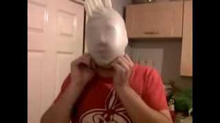 Gay bondage gone rong(with rubber gloves)