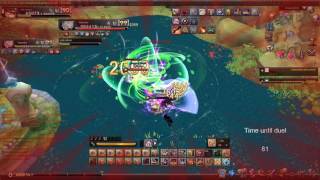 Aura Kingdom - Holy Sword (No Ice charge) VS Shuriken (Quelkulan)