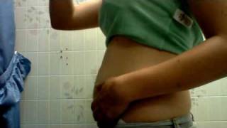 My first belly expansion with just water