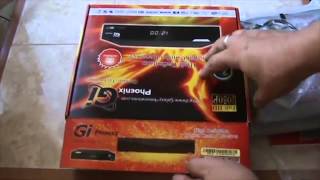 Обзор функций и настроек спутникового HDTV ресивера GI Phoenix