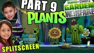 Plants vs. Zombies Garden Warfare - Lexi & Ethan Splitscreen (pt. 9) (Xbox One Gameplay)