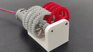 Making Powerful Gearbox (1:4096 gear ratio)