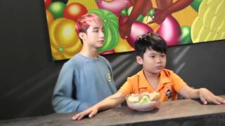 Hậu trường quay clip “Gà giòn vui vẻ” của Sơn Tùng M-TP và bé Trọng Khang
