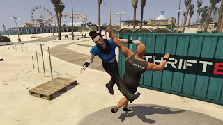 GTA 5 WRESTLING/MMA like in WWE/UFC #17 (Phenomenal Forearm , Spear , Rko ...)
