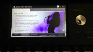 Yamaha CVP-609 Demo (Pop Vocals)