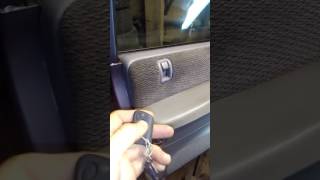 Chrysler voyager 3. Как подключить сигнализацию. Часть 1