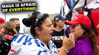 Woman Shows Why MAGA Is Motivated By Fear