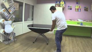 FLAT - Круглый стол-трансформер.