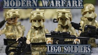 Modern Warfare lego soldiers / Аналоги Лего солдаты на современную войну!