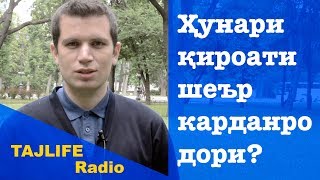 Метавони шеър қироат намои? TAJLIFE Radio интизори ту аст!