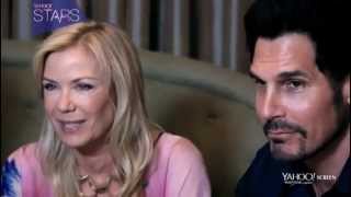 B&B 2014 DUBAI INTERVIEW RIDGE BROOKE BILL Bold Beautiful Wedding Katherine Kelly Lang Promo 5-16-14