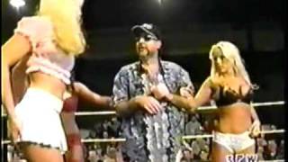 George and Jasmine spank Talia