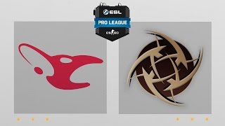 CS:GO - NiP vs. Mousesports [Cache] Map 2 - ESL Pro League Season 4 - EU Matchday 11