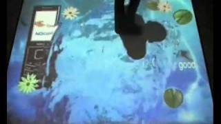 Интерактивный пол. Эффект Water.