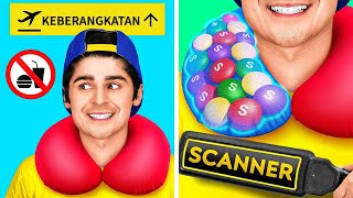 KIAT PINTAR UNTUK MENYELUNDUPKAN MAKANAN KE MANA PUN || Kiat dan Trik oleh 123 GO Like
