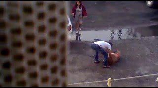 Семейные разборки)Жесть!