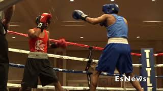 [WOW] Amateur Gets TKO At WBC Green Belt Challenge EsNews Boxing