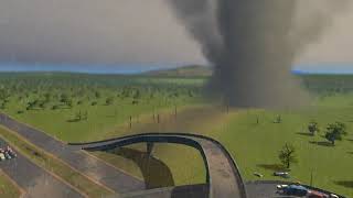 Tornado!!! (Cities Skylines + GoldFM)