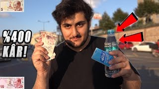 TRAFİKTE SU VE MENDİL SATMAK! (PARA KAZANMAK)