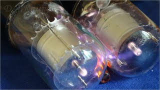 СГ-1С Ламповый Стабилизатор Напряжения ???? Что за газ там внутри и как он светится